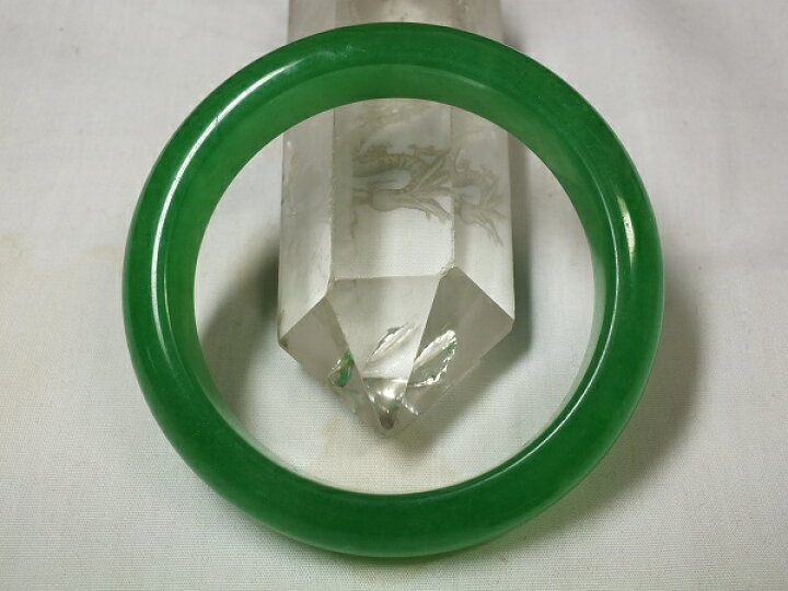 楽天市場】□龍香堂□☆ミャンマー氷種翡翠バングル（内直径60mm 