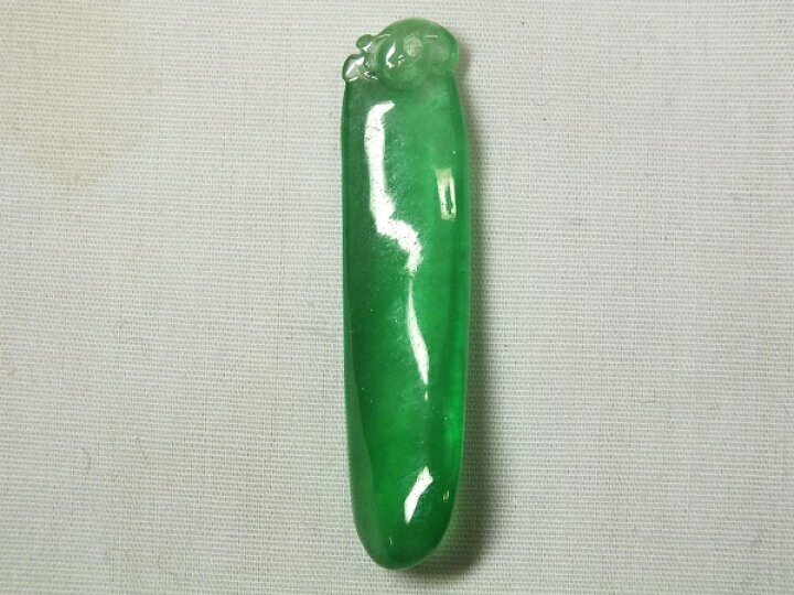 楽天市場】□龍香堂□☆ミャンマー氷種翡翠トップ「甜瓜」43mm : 龍香堂