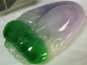 ■龍香堂■☆ミャンマー翡翠(ひすい)宝珠トップ50mm(r20)