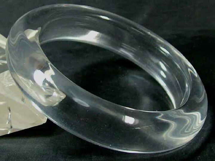 楽天市場】□龍香堂□☆絶品！白水晶バングル（内径59mm） : 龍香堂