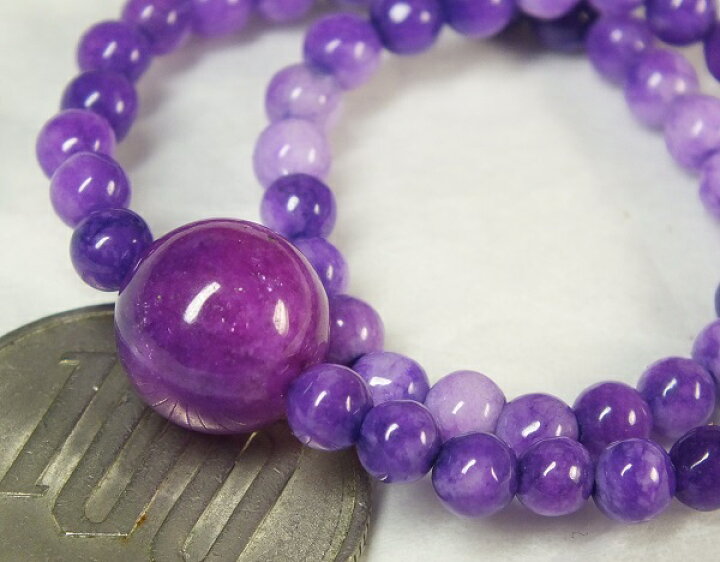 楽天市場】□龍香堂□☆最高級！桜紅スギライト4mm玉ブレスレット  