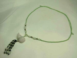 ■龍香堂■☆ミャンマー翡翠「瓢箪」ペンダント