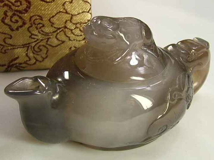 楽天市場】□龍香堂□☆珍品！瑪瑙（メノウ）急須（如意蝙蝠）【 : 龍香堂