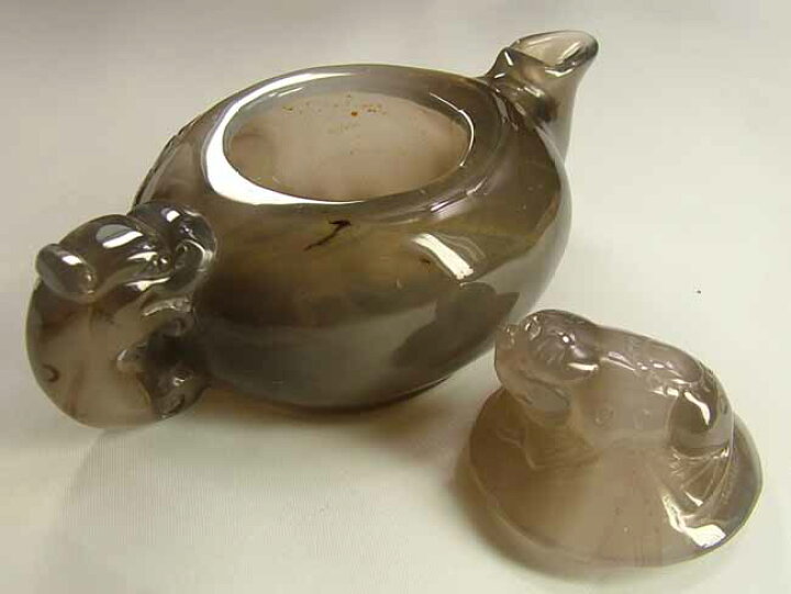 楽天市場】□龍香堂□☆珍品！瑪瑙（メノウ）急須（如意蝙蝠）【 : 龍香堂