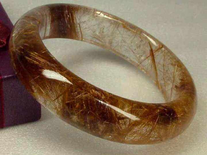 楽天市場】□龍香堂□☆特別出品！紅ルチル（赤針水晶）バングル 