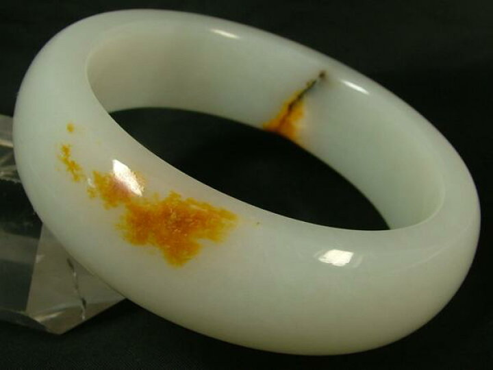 楽天市場】□龍香堂□☆絶品！和田白玉（ホータンはくぎょく）バングル 