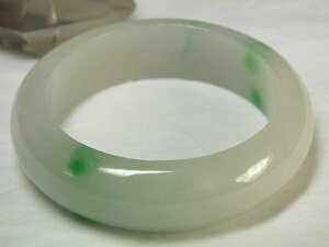 ■龍香堂■☆ミャンマー翡翠(ひすい)リング型ルース53mm(r56)