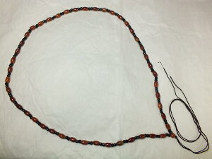 ■龍香堂■☆ミャンマー翡翠(ひすい)入ペンダント紐(翡色8mm樽玉)