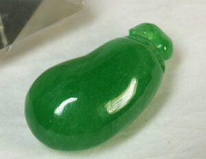 ■龍香堂■☆ミャンマー翡翠(ひすい)甜瓜トップ34mm(h36)