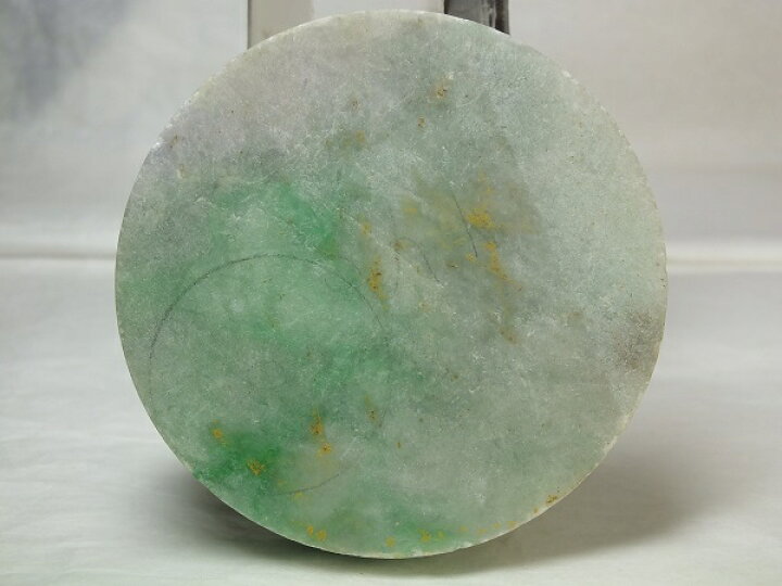 楽天市場】□龍香堂□☆A貨ミャンマー翡翠 円盤原石70mm（s16 