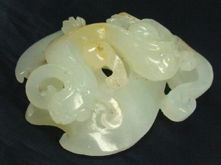 楽天市場】□龍香堂□☆和田白玉「貔貅（ひきゅう）吊飾」56mm : 龍香堂
