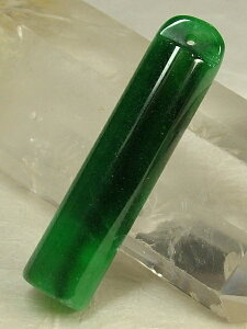 ■龍香堂■☆ミャンマー翡翠(ひすい)ペンダントトップ51mm