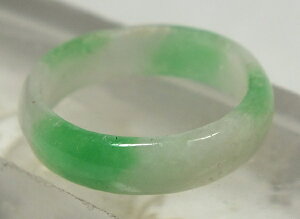 ■龍香堂■☆ミャンマー翡翠(ひすい)ピンキーリング2号(p10)
