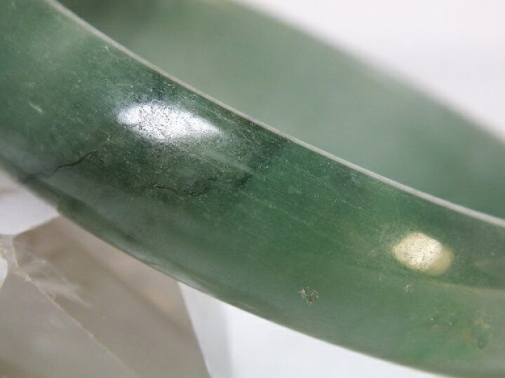楽天市場】□龍香堂□☆ミャンマー翡翠（ひすい）バングル58mm 
