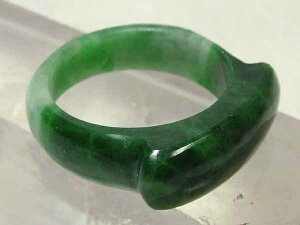 ■龍香堂■☆ミャンマー翡翠(ひすい)指輪19号(r8)