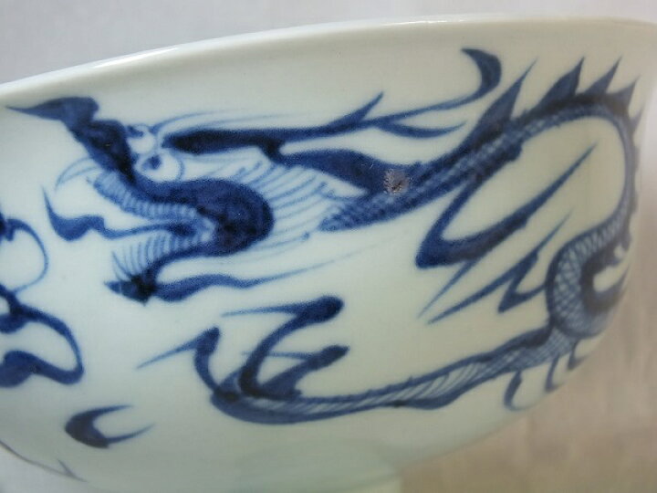 楽天市場】□龍香堂□☆【中国骨董品】青花龍紋高足鉢134mm : 龍香堂