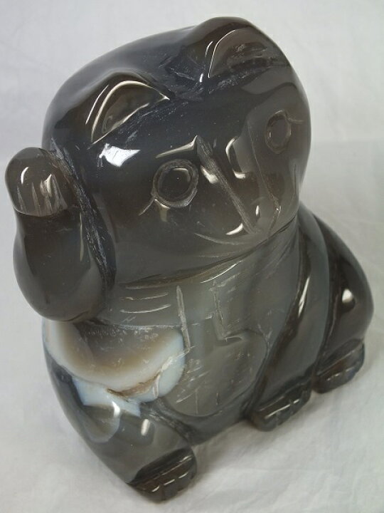 楽天市場】□龍香堂□☆瑪瑙「招き猫」置物120mm : 龍香堂