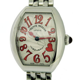 ◆フランクミュラー FRANCK MULLER◆ 【箱 保】レディース時計/トノーカーベックスハートトゥハート/SS/シルバー/300本限定/5002SQZC4H ROSE AC 【LW315】【税込価格】【質屋出店】【中古】【あす楽対応】