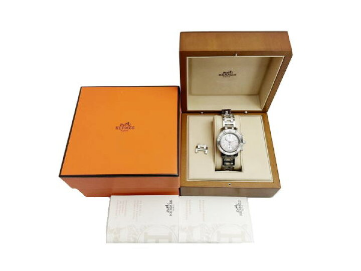 楽天市場】□エルメス HERMES□ 【箱 保】レディース時計/クリッパー 