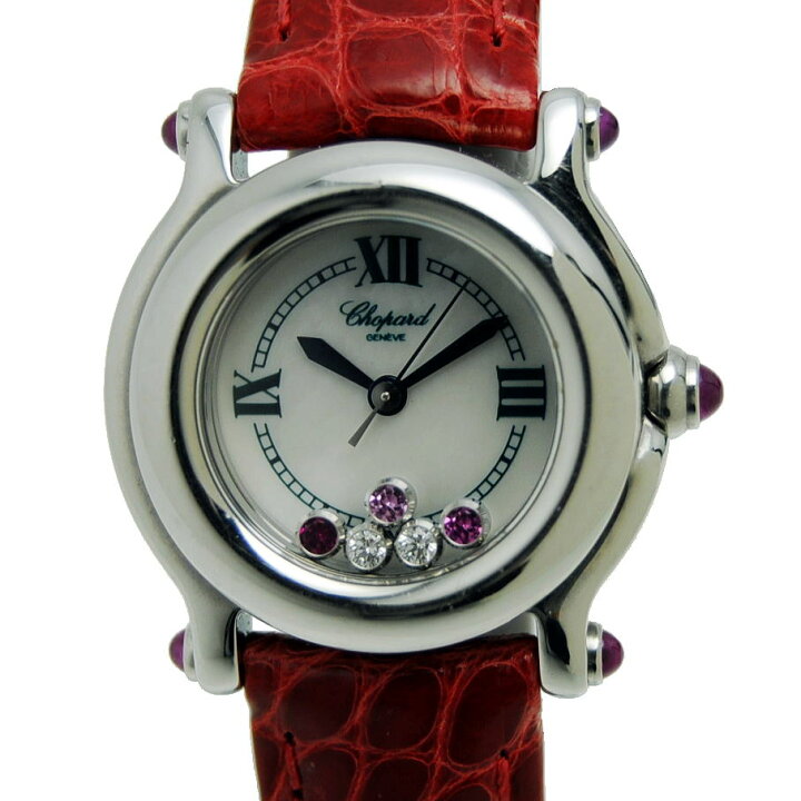 楽天市場】◇ショパール CHOPARD◇ 【箱 保】レディース時計/ハッピー 
