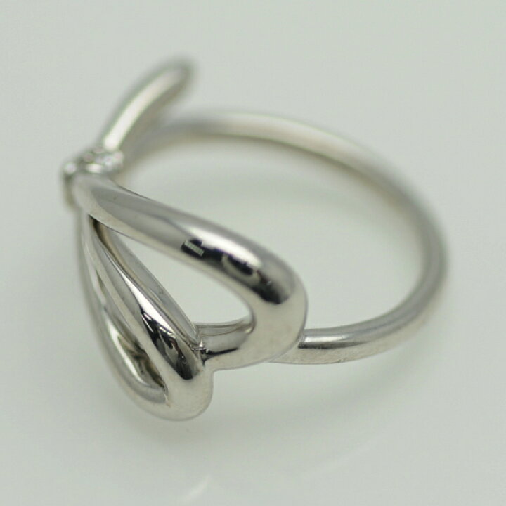 楽天市場 ティファニー Tiffany Co 箱 リング 指輪 K18wg ボウリング ダイヤ 7 5 Bj6 税込価格 質屋出店 中古 あす楽対応 かねき質店