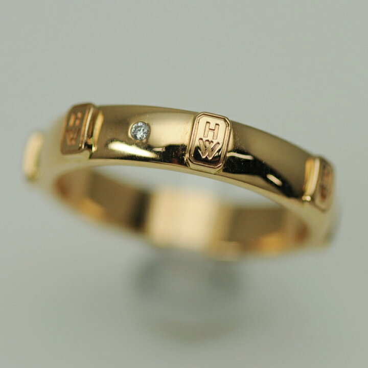 楽天市場】◇ハリーウィンストン Harry Winston◇ リング/指輪/K18RG 