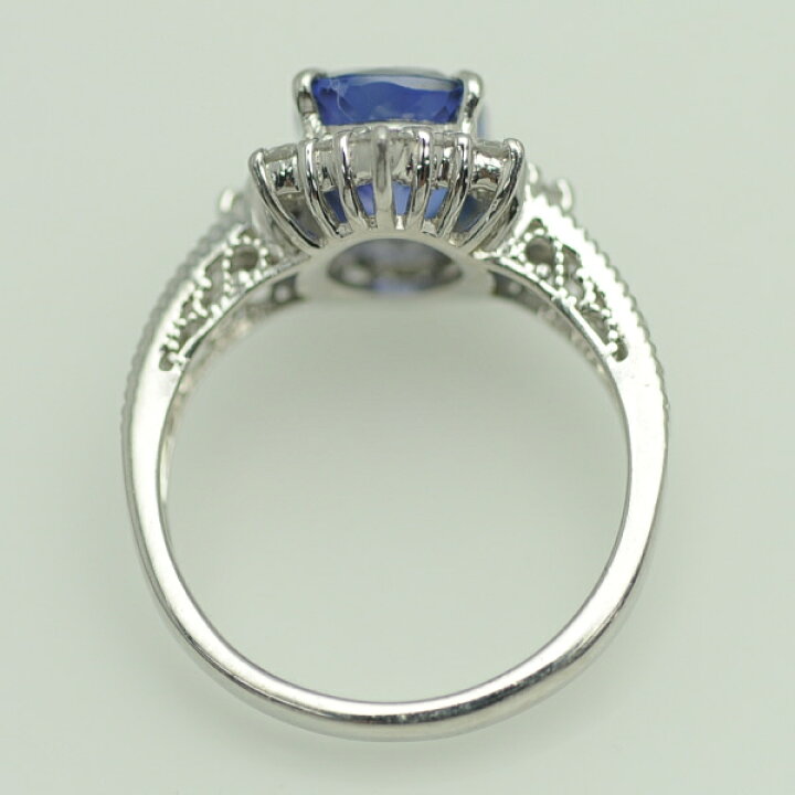 楽天市場】♪リング 指輪♪ Pt900/タンザナイト2,68 ダイヤD0,77/#11  