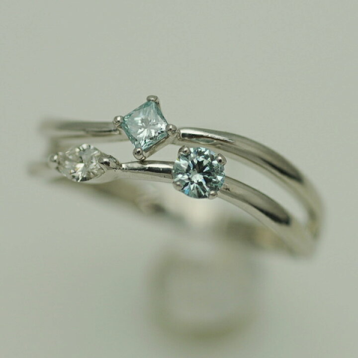 楽天市場】♪リング 指輪♪ Pt900/ダイヤD0.30 D0.15/#23 【JR1929  