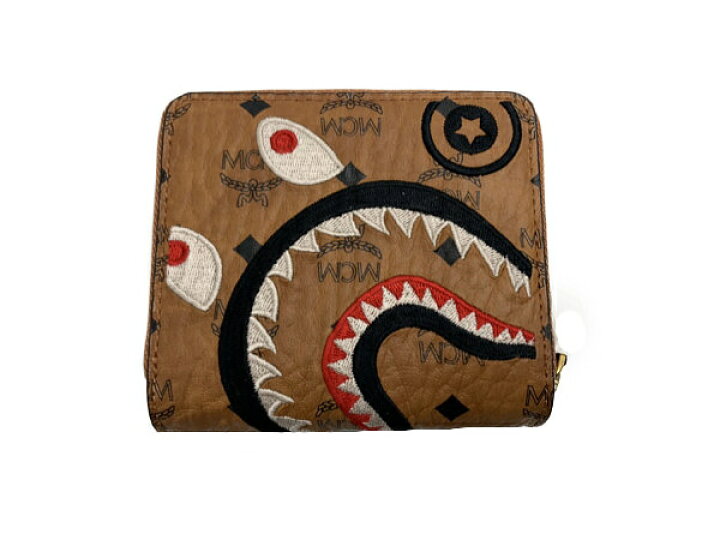 楽天市場】◇エムシーエム×ベイシングエイプ MCM×A BATHING APE◇ 財布 