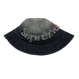 【新品】◆シュプリーム Supreme◆ 帽子/Fade Jaguard Denim Crusher/コットン/デニム/2022SS/黒/#M-L 【SA6672】【税込価格】【質屋出店】【あす楽対応】