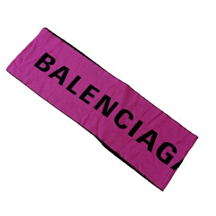 楽天市場】◇バレンシアガ BALENCIAGA◇ マフラー/ウール100%/ピンク 