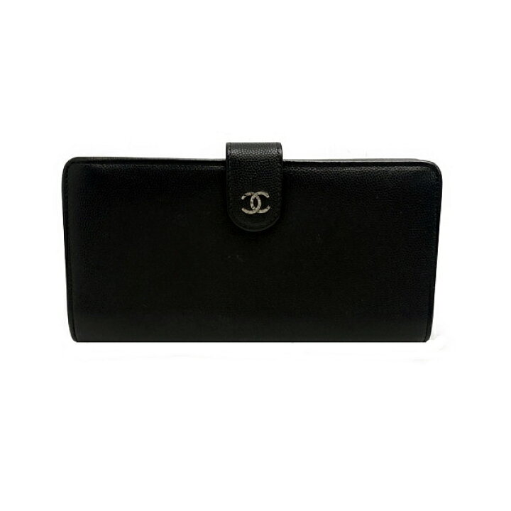 楽天市場】☆シャネル CHANEL☆ 財布/セブルガ/ミニキャビアスキン/黒 