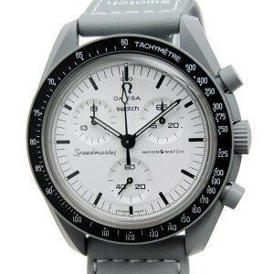 ◆スウォッチ×オメガSwatch×OMEGA◆【箱保】メンズ時計/バイオセラミック/ムーンウォッチ/ムーンスウォッチ1965/グレー/SO33M106【MW1975】【税込価格】【質屋出店】【新品】【あす楽対応】