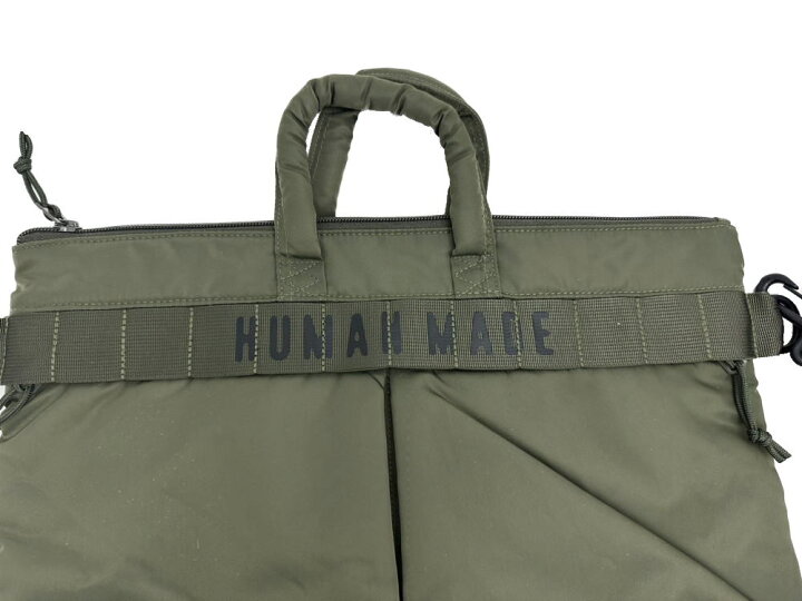 楽天市場】◇ヒューマンメイド HUMAN MADE◇ 2WAYバッグ/ヘルメット  