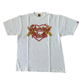 ◆ヒューマンメイド×カウズ HUMAN MADE×KAWS◆ メンズ/Tシャツ/KAWS MADE GRAPHIC T-SHIRT #1/コットン/2023/ホワイト/#L/xx26TE005 【SA7569】【税込価格】【質屋出店】【新品】【あす楽対応】