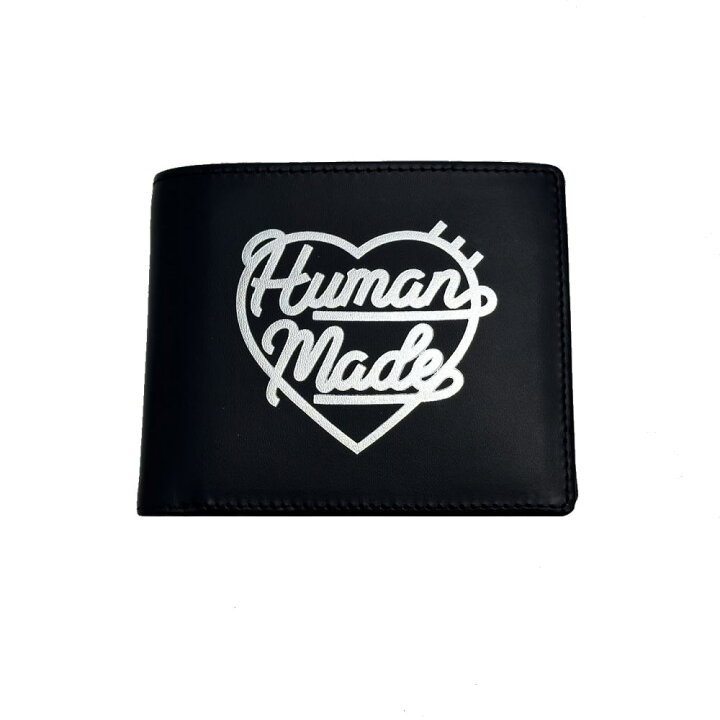 楽天市場】◇ヒューマンメイド HUMAN MADE◇ 財布/2つ折サイフ/レザー  