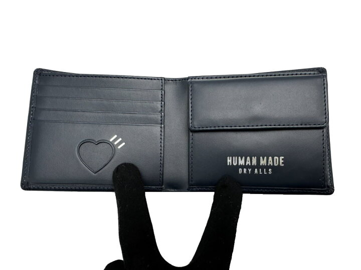 楽天市場】◇ヒューマンメイド HUMAN MADE◇ 財布/2つ折サイフ/レザー  