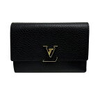 ★ルイ・ヴィトン LOUIS VUITTON★ 財布/ポルトフォイユカプシーヌコンパクト/ノワール×ホットピンク/中型サイフ/M62157 【SA7684】【税込価格】【質屋出店】【中古】【あす楽対応】