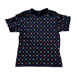 ★ルイ・ヴィトン LOUIS VUITTON★ レディース/Tシャツ/ゲームオンコントラスト/コットン/黒/RW211A/#S 【SA7769】【税込価格】【質屋出店】【中古】【あす楽対応】