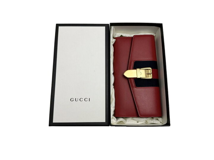 楽天市場】◇グッチ GUCCI◇ 財布/長サイフ/シルヴィ/コンチネンタル 