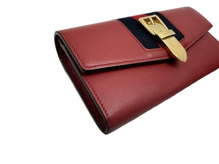 楽天市場】◇グッチ GUCCI◇ 財布/長サイフ/シルヴィ/コンチネンタル 