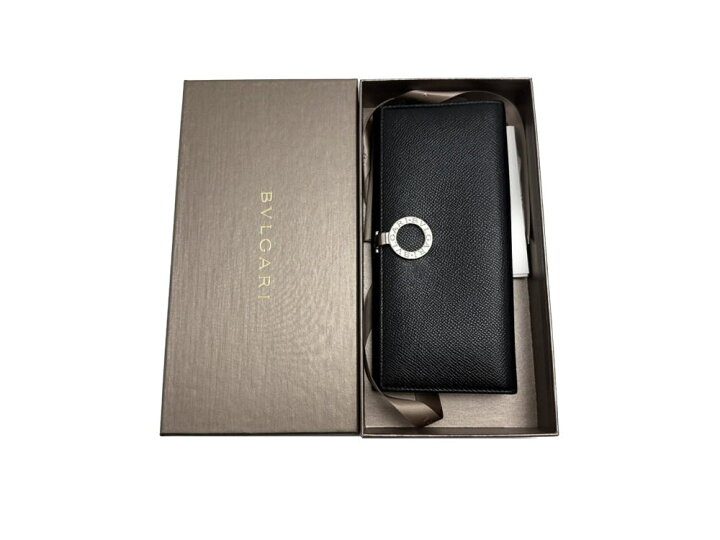楽天市場】◇ブルガリ BVLGARI◇ 財布/サフィアーノレザー/黒/2つ折長  
