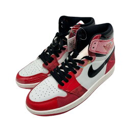 ◆ナイキ NIKE◆ 靴/スニーカー/AIR JORDAN1 RETRO HIGH OG SP/エアジョーダン1レトロハイOG/スパイダーマン/ユニバーシティレッド×ブラック/27.5cm/#9.5/DV1748-601 【SA8215】【税込価格】【質屋出店】【中古】【あす楽対応】