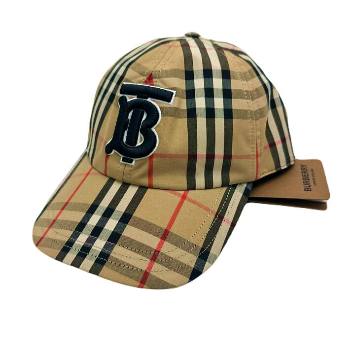 楽天市場】◇バーバリー BURBERRY◇ キャップ/帽子/TBロゴ/チェック柄 