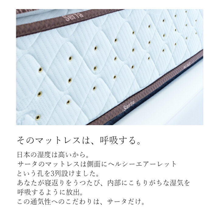 楽天市場】サータ マットレス ダブル SERTA ポスチャー ベーシック 6.8 