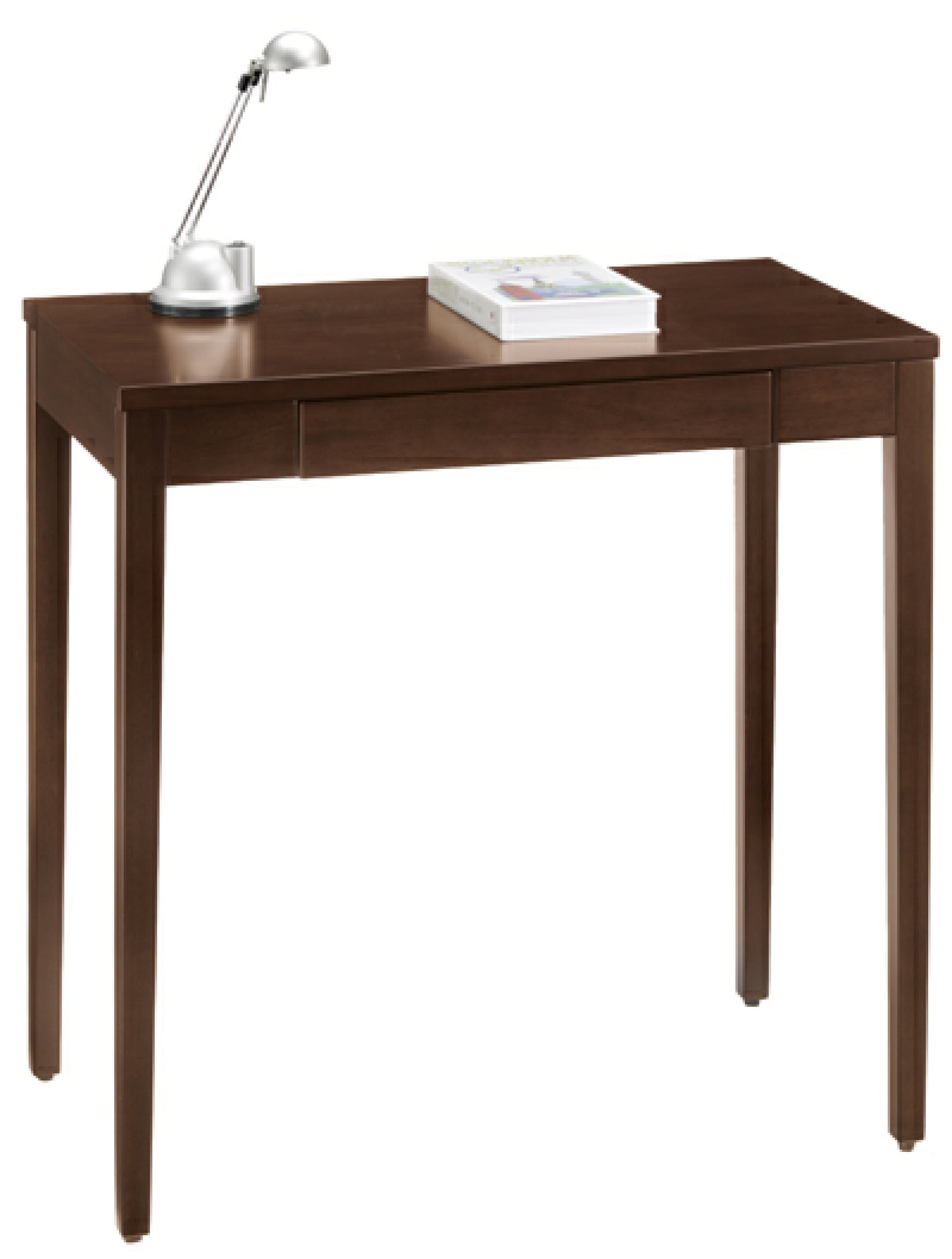 サイドテーブル　デスク（引出し付）テレホンスタンド　シェルト0507BR　W700×D400×H700