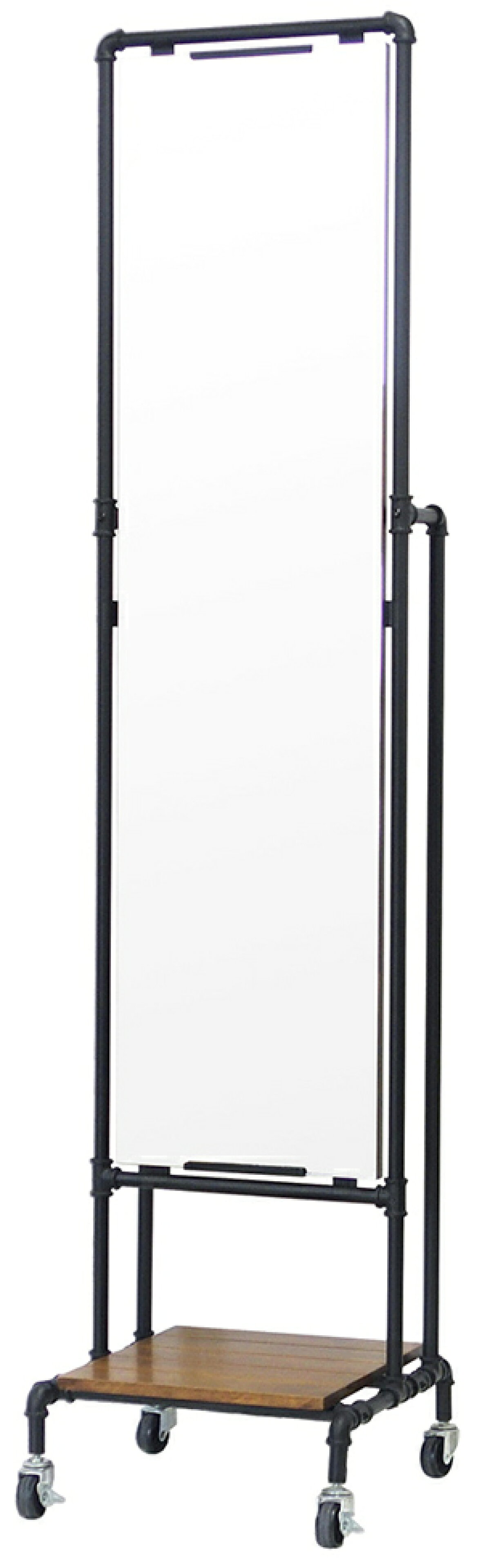 姿見スタンドミラー　ホイールスタンドミラー