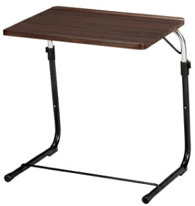 �t�H���f�B���O�T�C�h�e�[�u���@FLS-1�i�u���E��/�i�`�������j�@W500×D355�`460XH565�`890mm�i�܏�:W555×D50×H630mm�@�d�l:�V���r�V�[�g�^�󐬌^�i�ؖڕ��j �t���[��:�X�`�[���i��19.1mm�j�N���[��