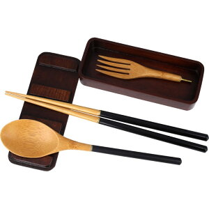 BushCutlery3 gуgI Zbg (  Xv[ tH[N ) ԁE 3_Zbg P[X Lv AEghA ubVNtg
