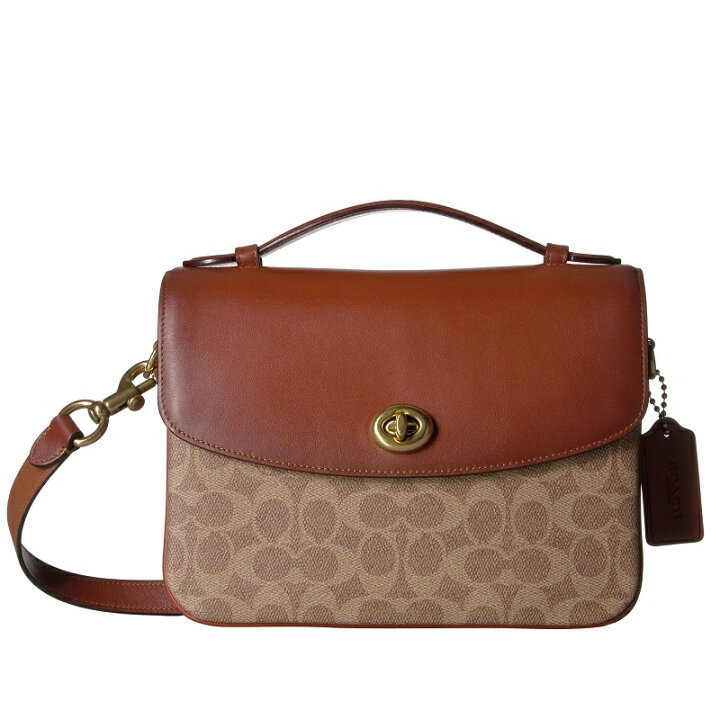 楽天市場 コーチ ショルダーバッグ レディース 19新作 コーチ バック ショルダーバッグ 649 ブティックライン キャシー クロスボディ シグネチャー キャンバス タン ラスト Kanon Story